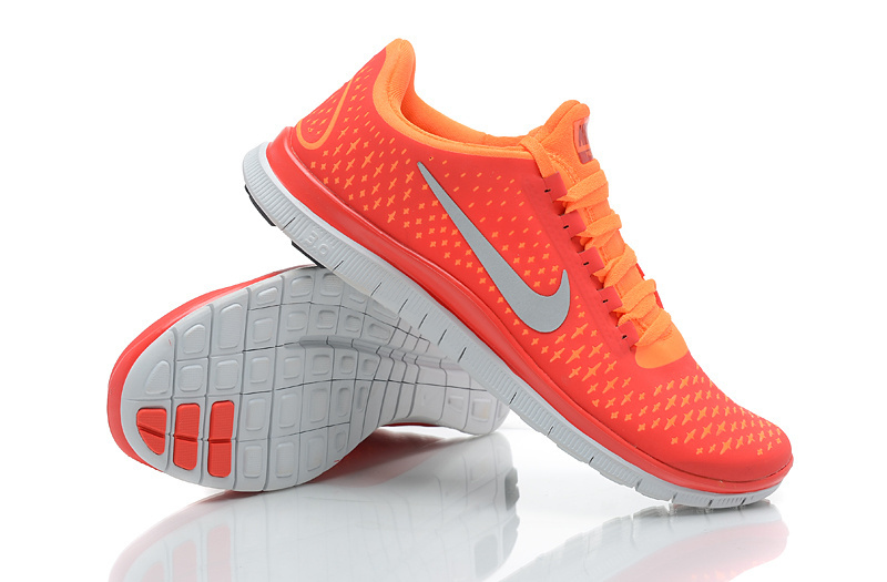 Hot Nike Free3.0 Men Shoes Orangered/Orange